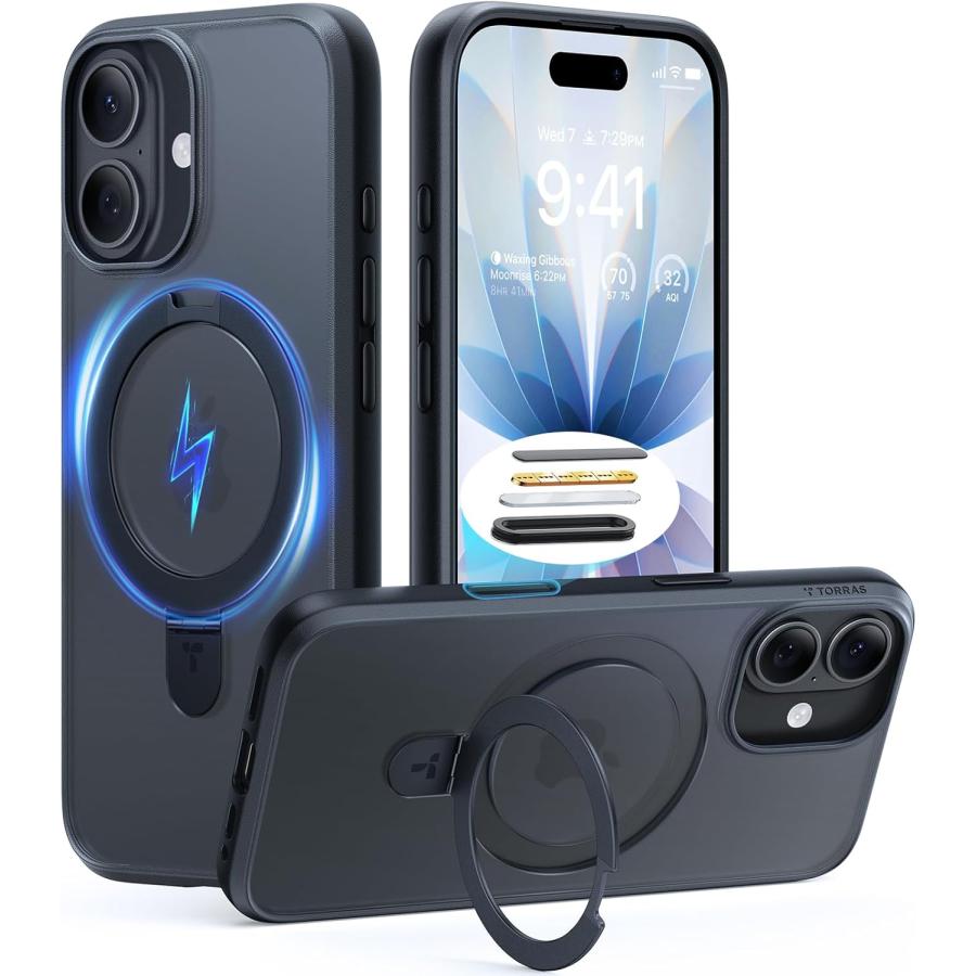 iPhone17Promax512GB SIMフリー ブルー＋TORRASケース Amazon | TORRAS iPhone 17 Pro Max 用 ケース【11年の匠心設計・3in1