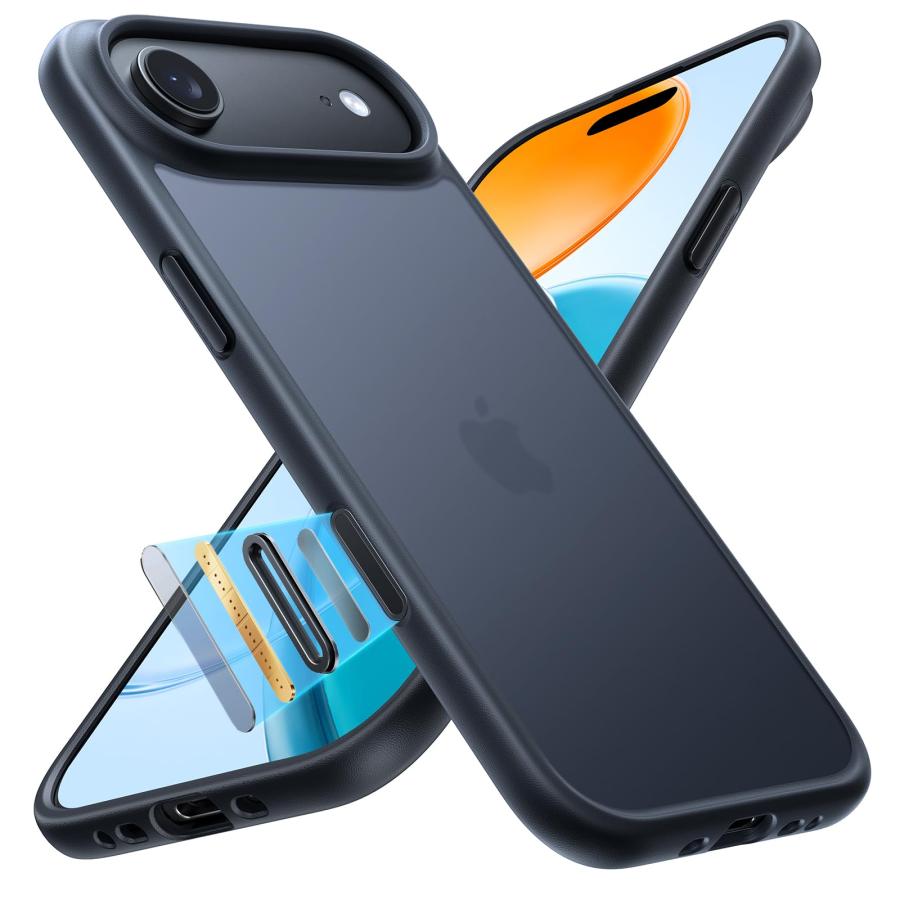 TORRAS 【米軍規格 3倍耐衝撃】 iPhone Air 用 ケース 薄型 カメラ