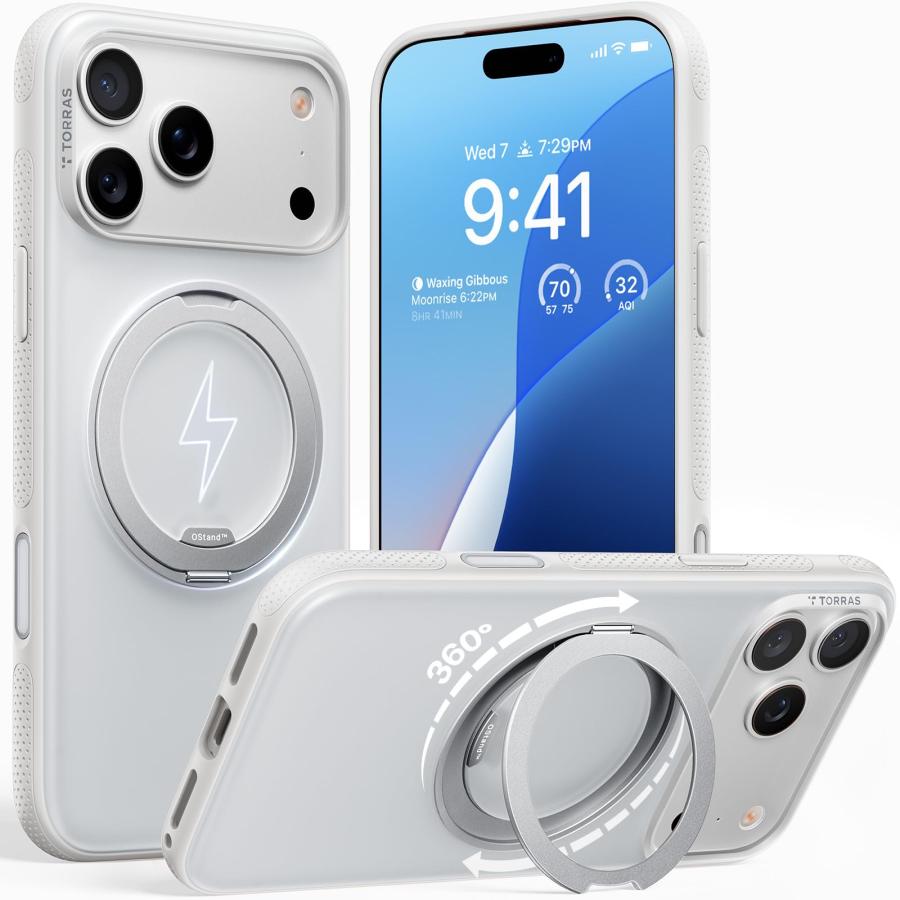 TORRAS Ostand O3Air MagSafe iPhone17 PM TORRAS iPhone 17 Pro