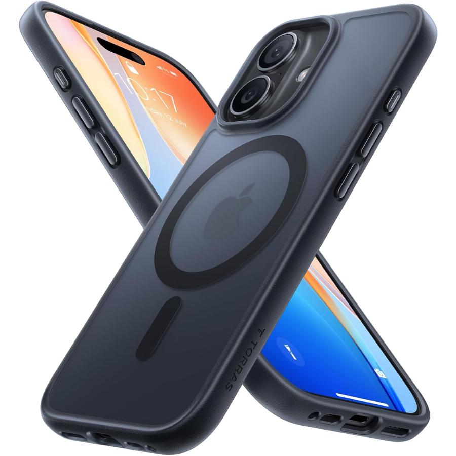 TORRAS iPhone 17 用ケース 【米軍進化耐衝撃・高性能Magsafe対応