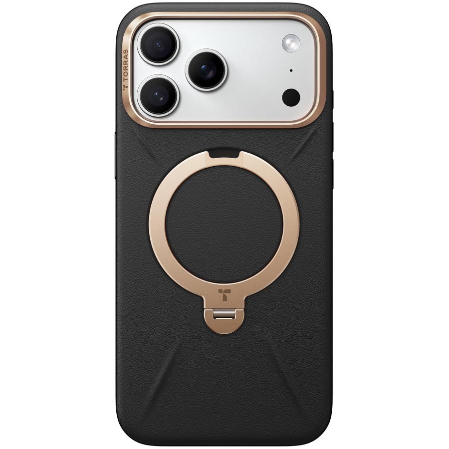 TORRAS iPhone 17 Pro Max 用 ケース【新感覚レザー・スキンタッチ