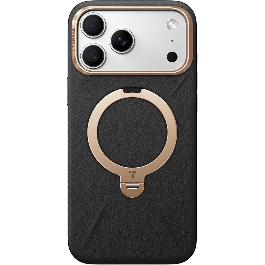 TORRAS iPhone 17 Pro Max 用 ケース【新感覚レザー・スキンタッチ