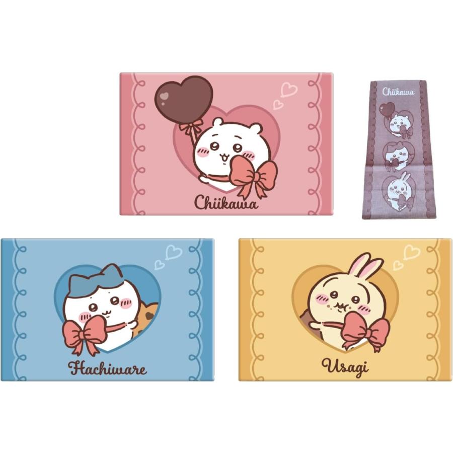 ハート(Heart) ちいかわ プチギフト ハチワレ うさぎ 3点（各1個