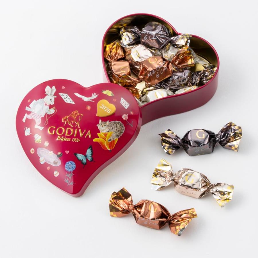 バレンタイン ゴディバ（GODIVA）アリスのティーパーティ G キューブ