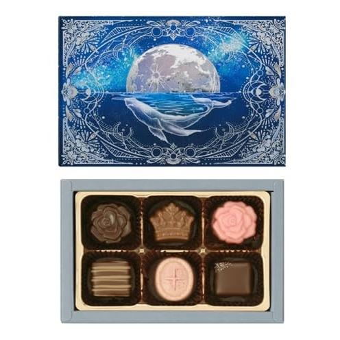 メリーチョコレート ナハトラビュリント ヴァールフィッシュ(鯨) 6個入