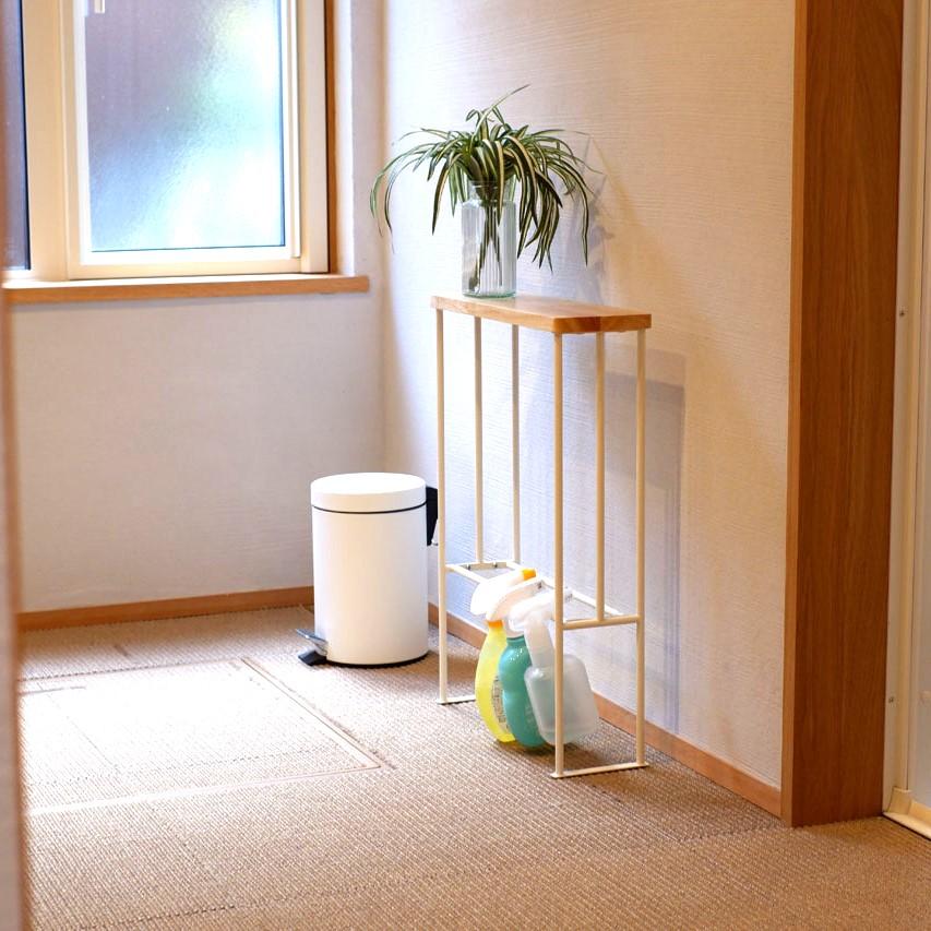 COLLEND（コレンド） 日東 スリムラック スリッパスタンド 小物置き