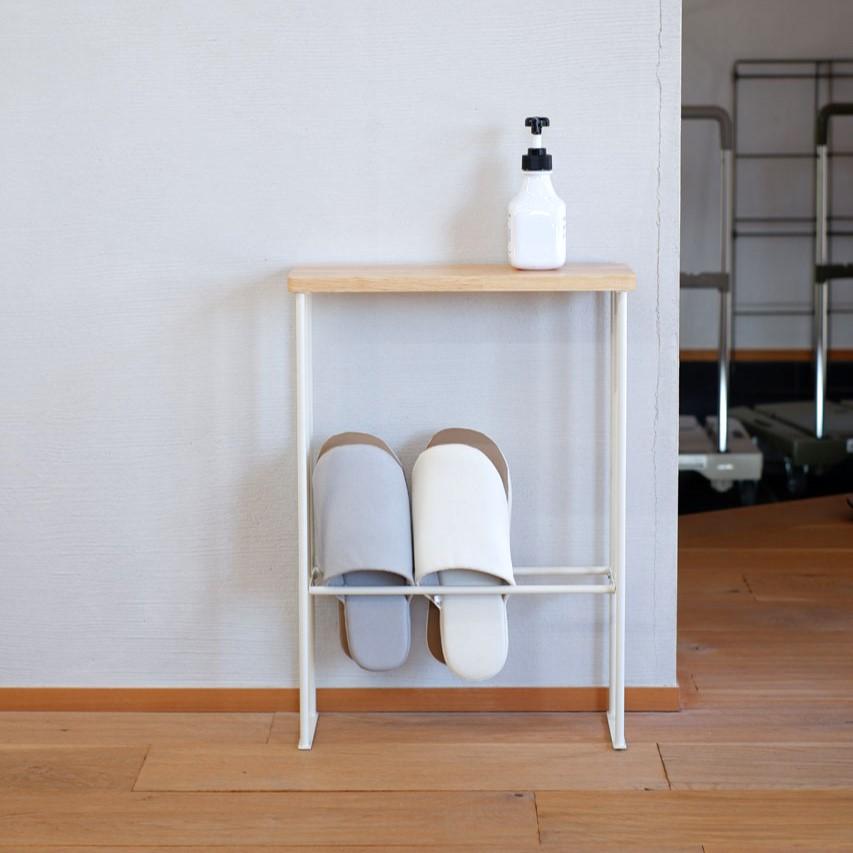 COLLEND（コレンド） 日東 スリムラック スリッパスタンド 小物置き