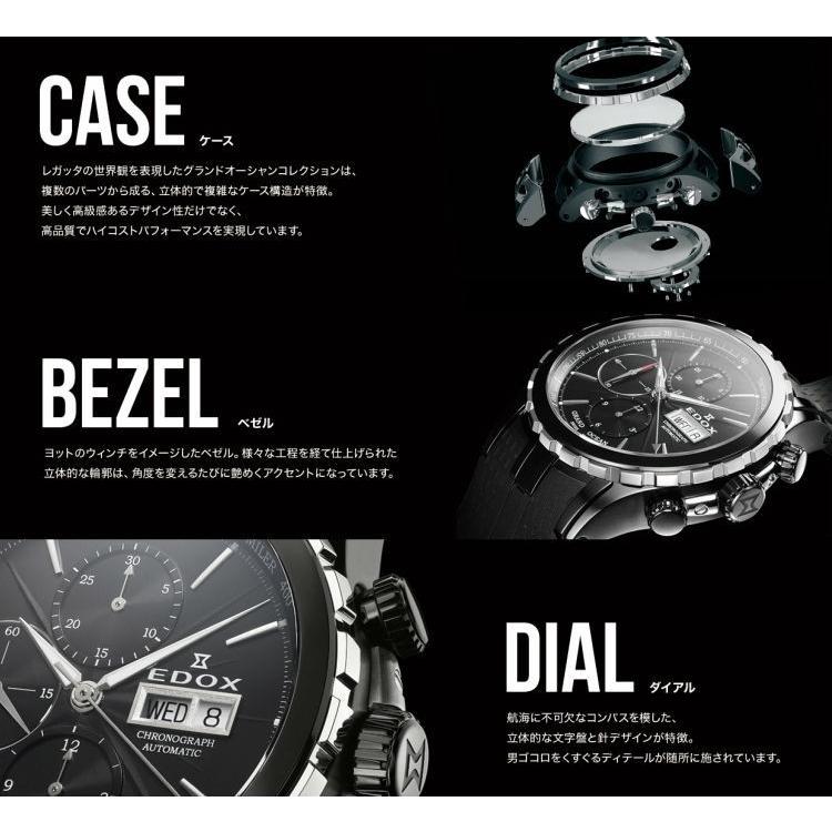 グランドオーシャン 国内正規品 エドックス 腕時計 メンズ EDOX GRAND