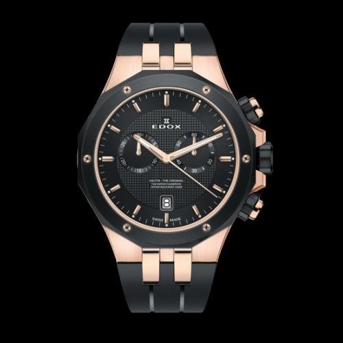 エドックス デルフィンクロノグラフ 腕時計 メンズ EDOX DELFIN クオーツ 国内正規品の画像
