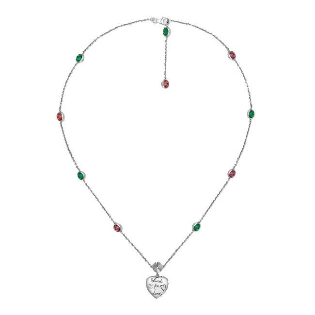 GUCCI（グッチ） GUCCI Blind for love ブラインドフォーラブ シルバー 