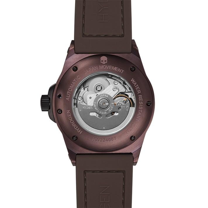 ハイドロゲン 腕時計 自動巻き OTTO ブラウン HW224007 メンズ ハイドロゲン HYDROGEN OTTO メンズ 時計 HW224007 自動巻 ブラウン