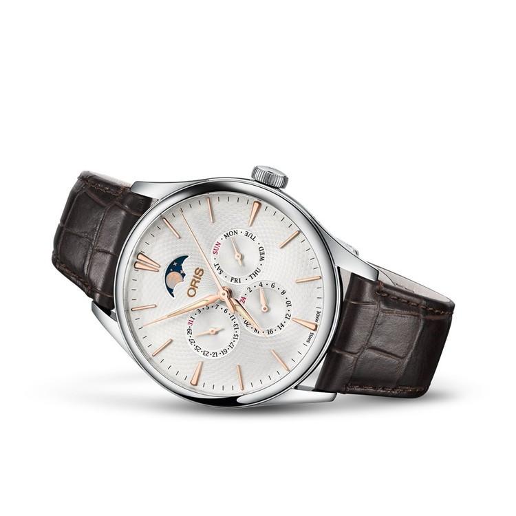 ARTELIER オリス 腕時計 アートリエ コンプリケーション 40mm メンズ 