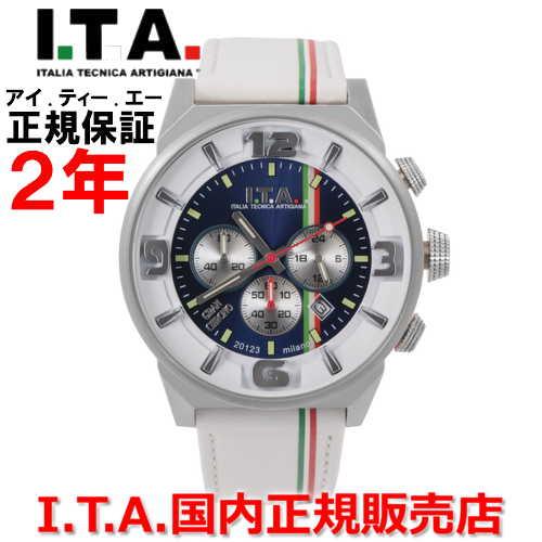 国内正規品 日本限定150本 I.T.A アイ・ティー・エー メンズ 腕時計 GRAN CHRONO グラン クロノ ビアンコ 27.00.01