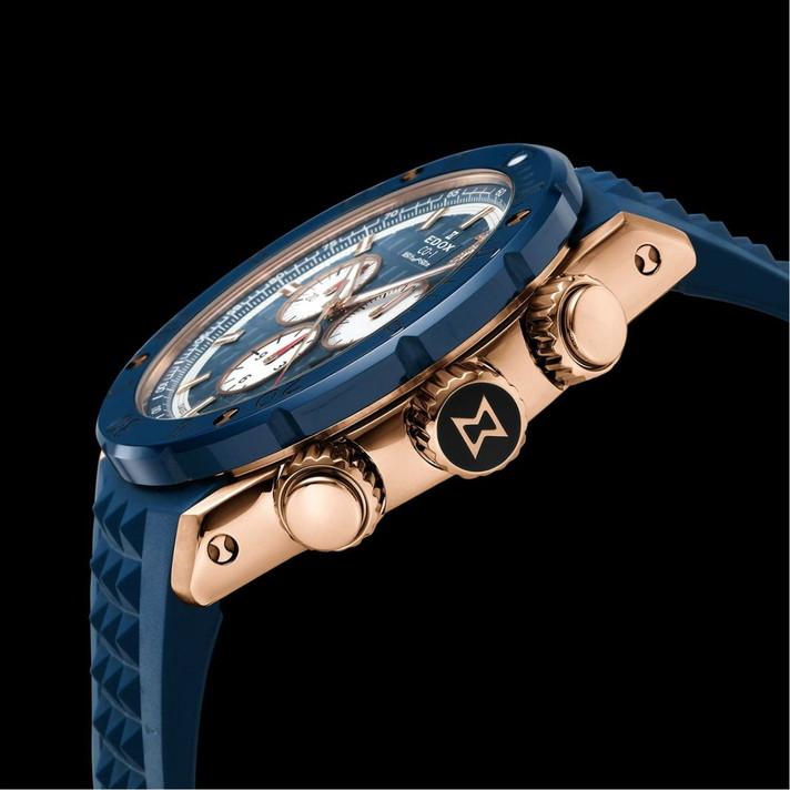 【美品】EDOX エドックス クロノオフショア1 300本限定 メンズ クロノオフショア-1 国内正規品 世界限定300本 エドックス クロノ