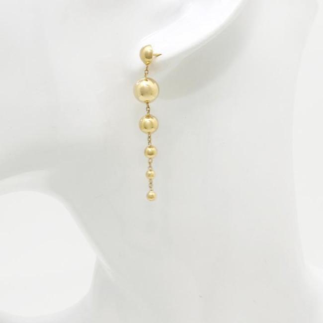 UNOAERRE ウノアエレ K18イエローゴールド デザインピアス イタリー製