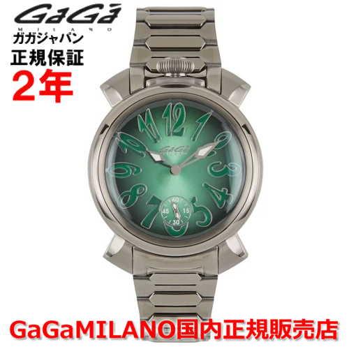 マヌアーレ ガガミラノ 44mm GaGa MILANO 腕時計 メンズ 手巻き 4013
