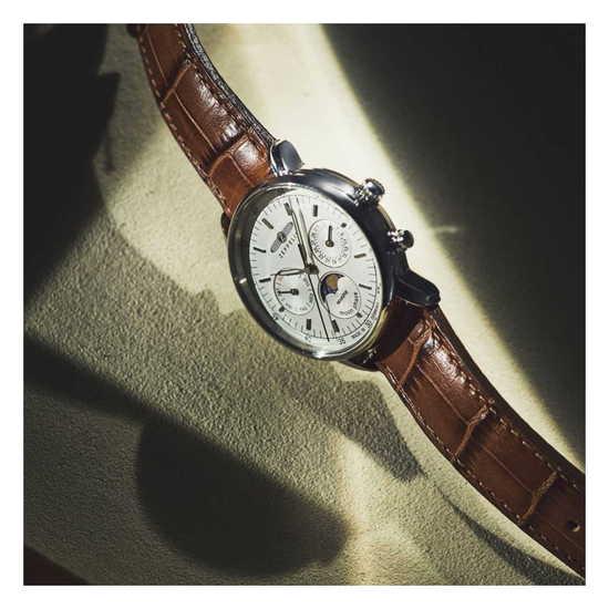 日本限定モデル ツェッペリン メンズ 腕時計 マリーネ ムーンフェイズ 8637-1 正規品｜islandtribe｜15