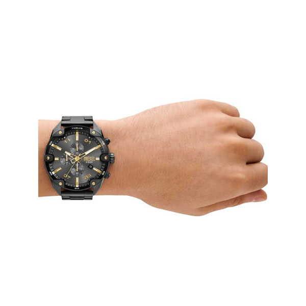 DIESEL ディーゼル 腕時計 メンズ クロノグラフ スパイクド