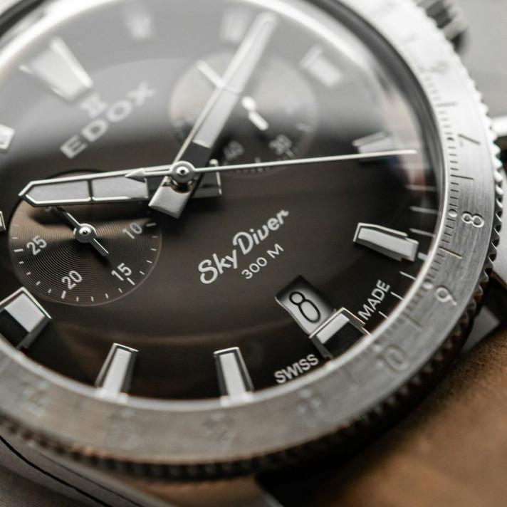 EDOX（エドックス） スペアベルト付属 国内正規品 スカイダイバー