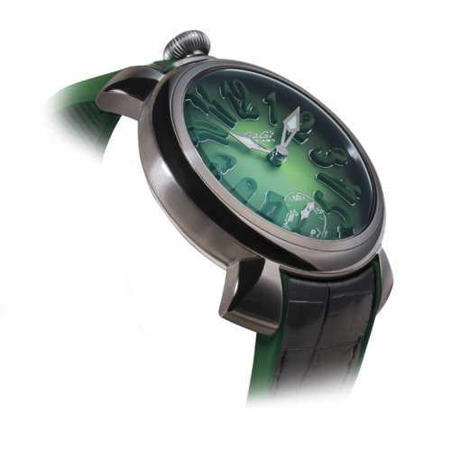 マヌアーレ ガガミラノ 44mm GaGa MILANO 腕時計 メンズ 手巻き 4013