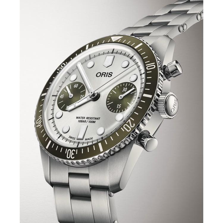 DIVERS オリス ダイバーズ65クロノグラフ 40mm 腕時計 メンズ ORIS 