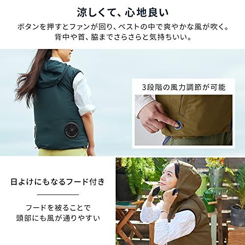 即発送】[アイリスオーヤマ] おしゃれな空調ベスト クールウェア FNCT