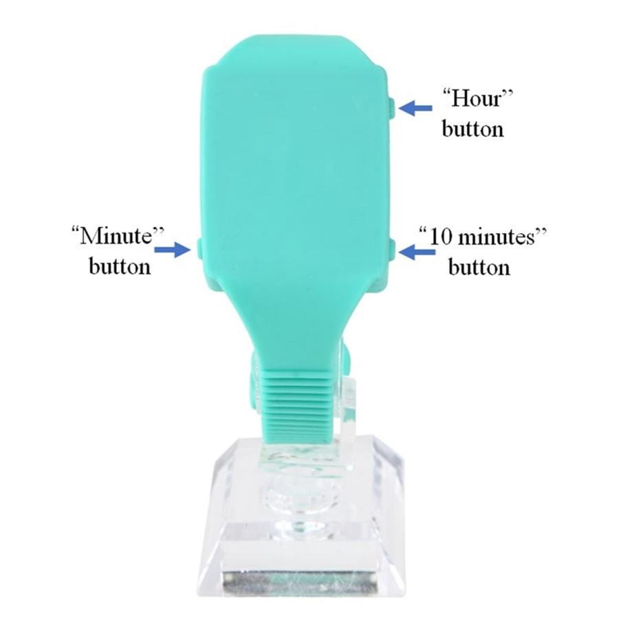 触感時計『タック・タッチ』　腕時計型　カラー：ハテルマ・マリンブルー（沖縄、波照間島のニシ浜の海の色） |  | 02