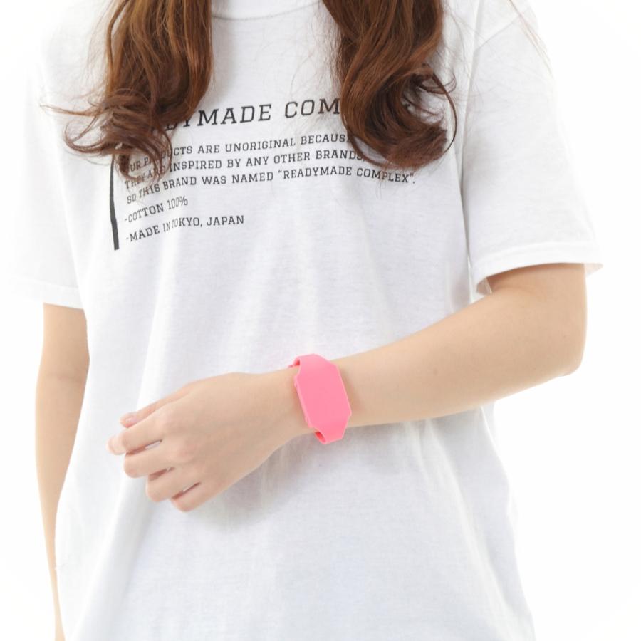触感時計『タック・タッチ』　腕時計型　カラー：カーネーション・ピンク |  | 10
