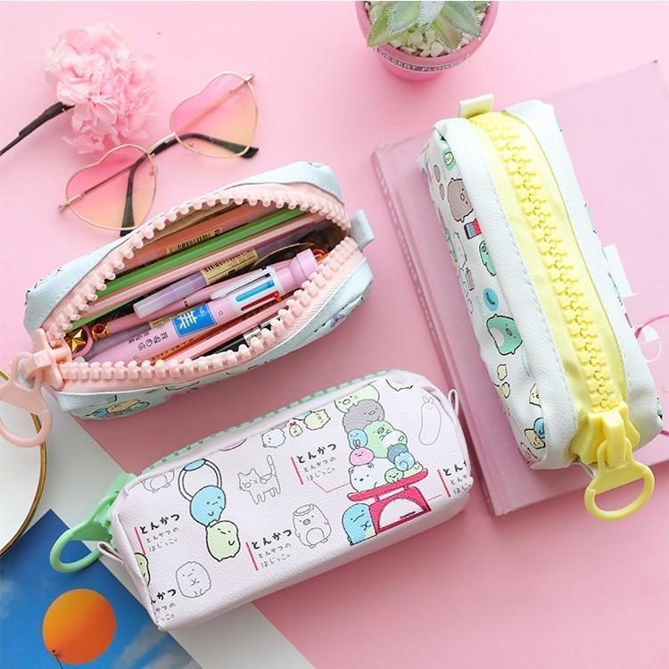 訳あり ペンケース かわいい 筆箱 筆記用具 文房具 高校生 中学生 学生 おしゃれ レディース 流行 ペンポーチ 可愛い 小物入れ 女子 Pen Case 大き ファスナー Pb0001 意創ハッピークラウドヤフー店 通販 Yahoo ショッピング
