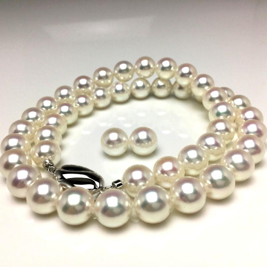 ー品販売 卒業式 結婚式 葬式 冠婚葬祭 入学式 8 5 9 0mm 真珠ネックレス セット ピアス Or イヤリング アコヤ真珠 無調色 オーロラ 天女 パール ネックレス 真珠 ホワイト フォーマル レディースアクセサリー Oyostate Gov Ng