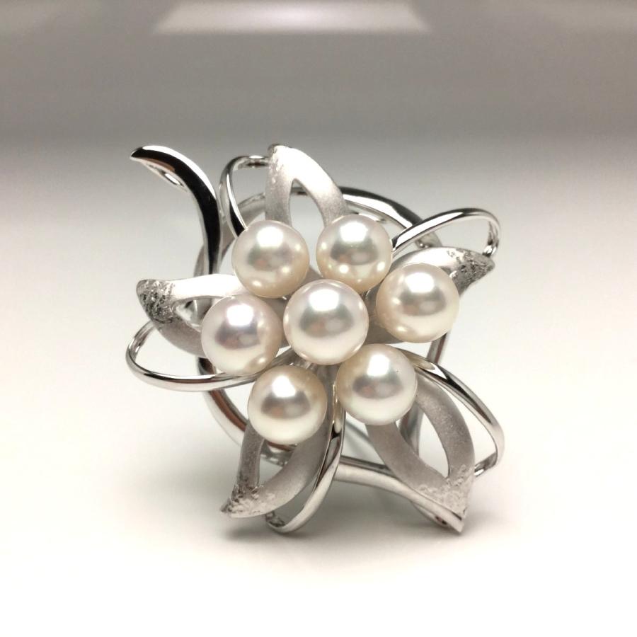 ばにらあいす　GSTV 真珠ブローチ 66375-1.jpg