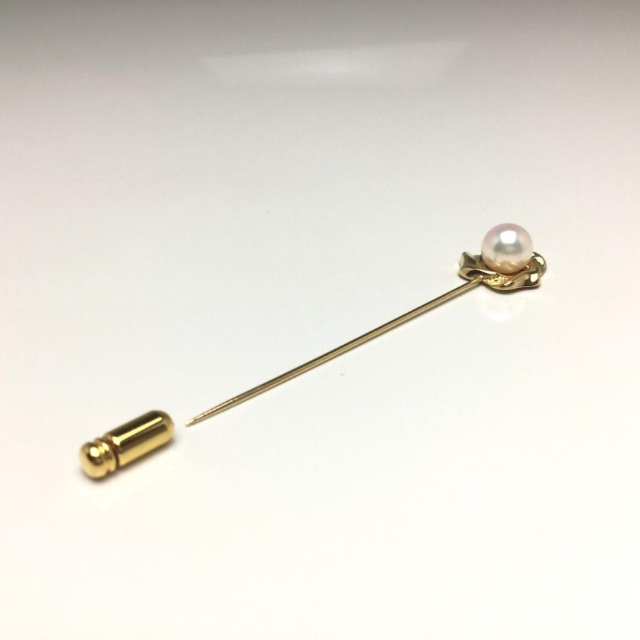 Isowa Pearl 真珠 ピンブローチ パール アコヤ真珠 真珠ブローチ  