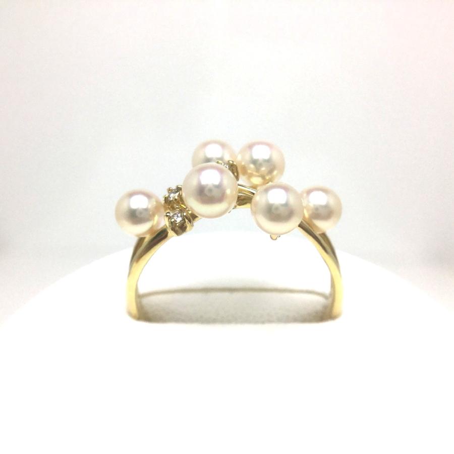 真珠 リング パール アコヤ真珠 真珠リング パールリング 4.0-4.5mm  