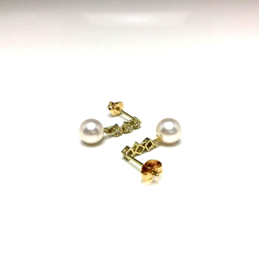 真珠 ピアス パール アコヤ真珠 スタッド 真珠ピアス パールピアス 5.7 