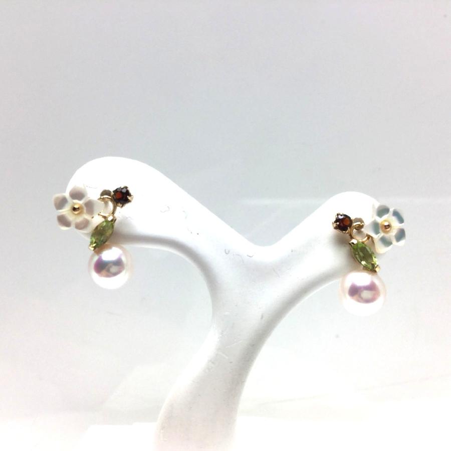 真珠 ピアス パール アコヤ真珠 スタッド 真珠ピアス パールピアス 5.3 