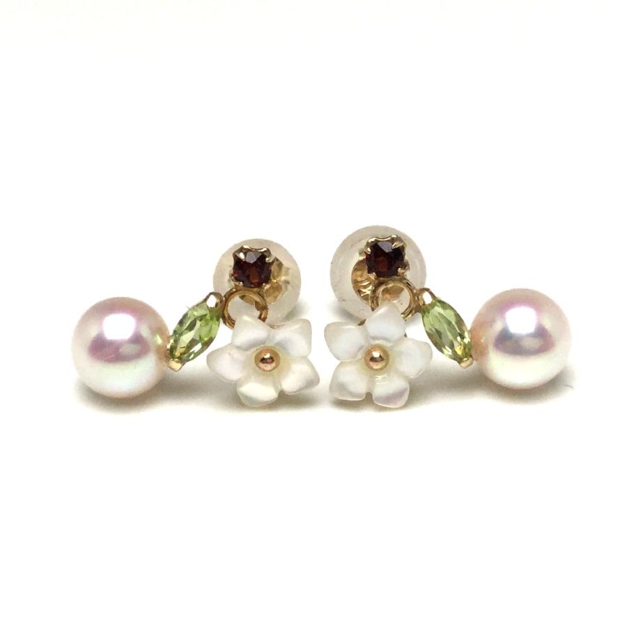 真珠 ピアス パール アコヤ真珠 スタッド 真珠ピアス パールピアス 5.3 