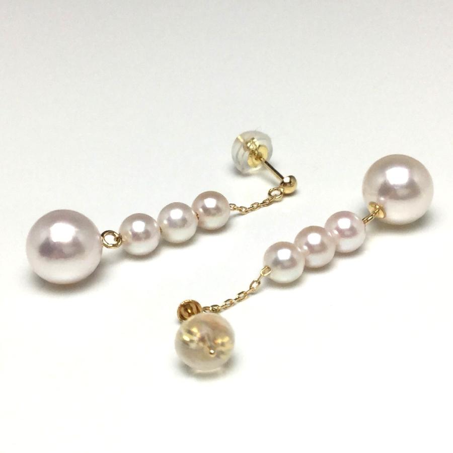 真珠 ピアス パール アコヤ真珠 スタッド 真珠ピアス パールピアス 7.8  