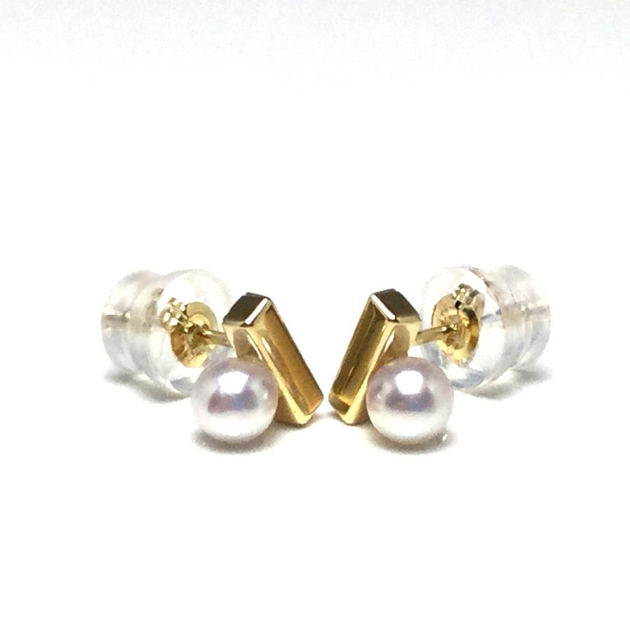 真珠 ピアス パール アコヤ真珠 スタッド 真珠ピアス パールピアス 3.5