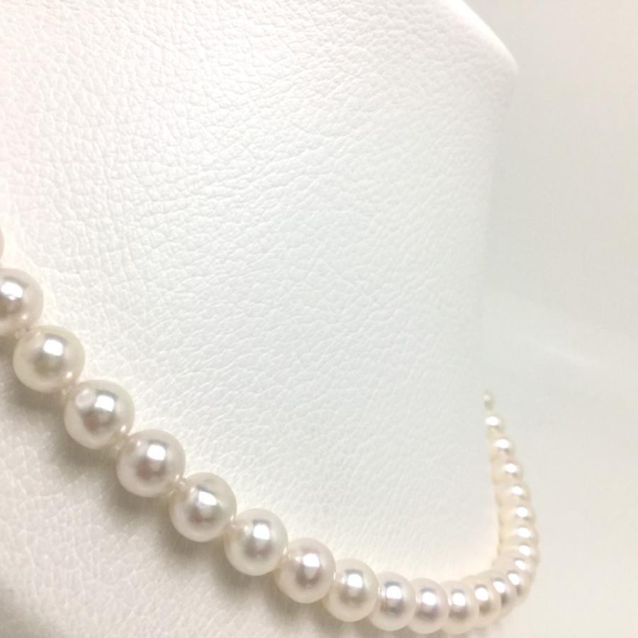 真珠 ネックレス パール アコヤ真珠 セミロング 真珠ネックレス パールネックレス 7.5-8.0mm 73386｜isowa｜02