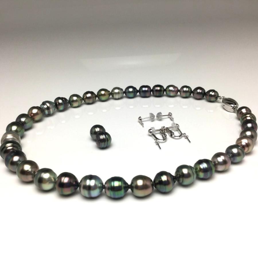 真珠 ネックレス パール 鑑別 黒蝶真珠 真珠ネックレス パール