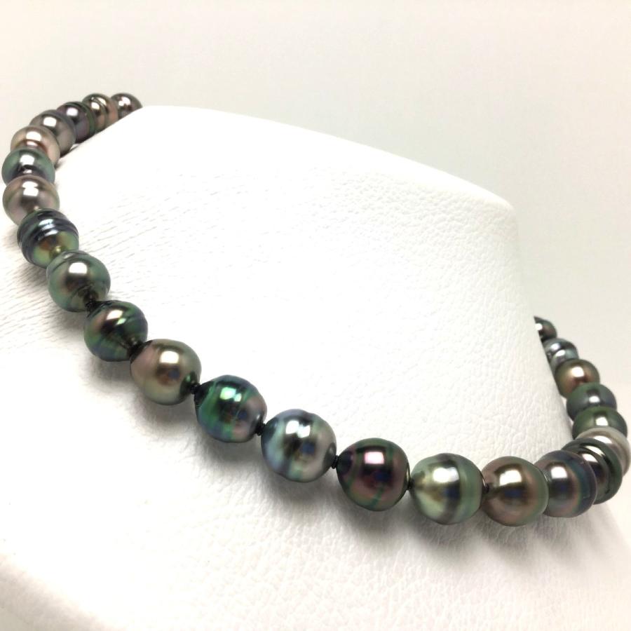 真珠 ネックレス パール 鑑別 黒蝶真珠 真珠ネックレス パール