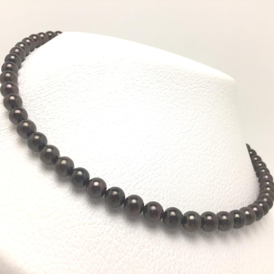 真珠 ネックレス パール アコヤ真珠 パールネックレス 6.5-7.0mm 73690 