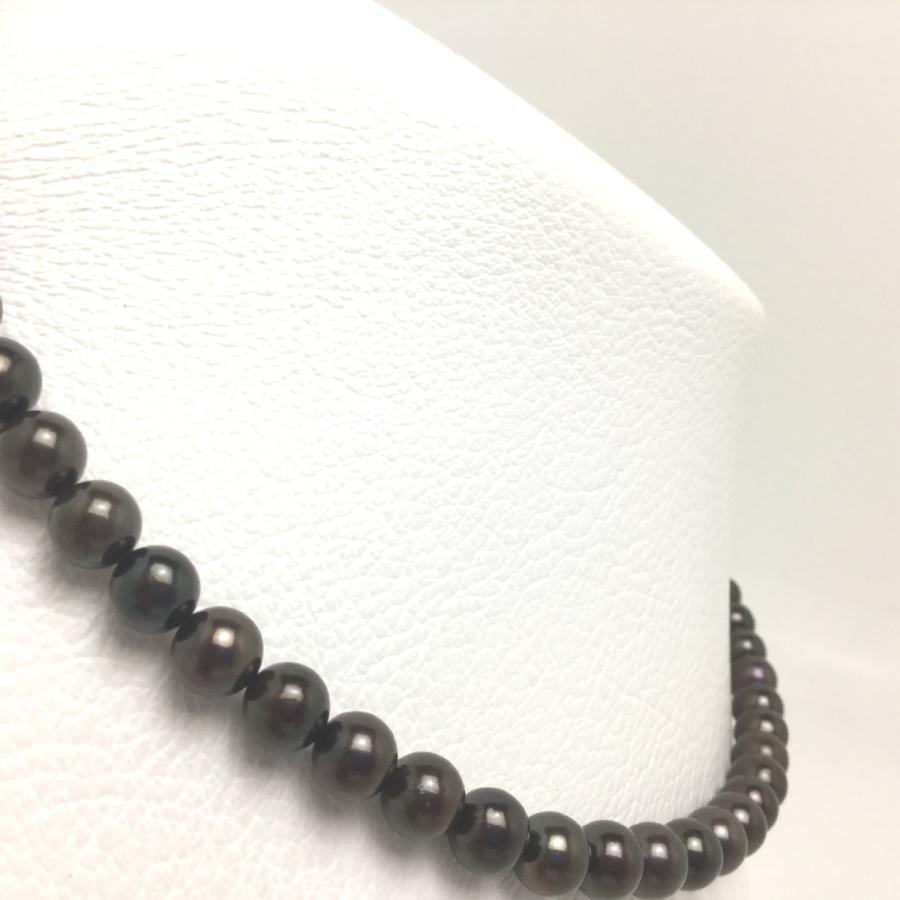 真珠 ネックレス パール アコヤ真珠 パールネックレス 6.5-7.0mm 73690 