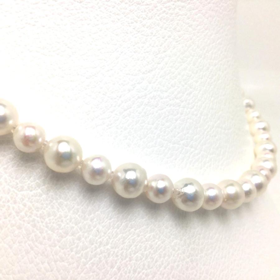 【テリ強✨セミロング】 あこや本真珠 ネックレス 6.5-7.0 アコヤ パール 50cm✨テリ強】 あこや真珠 ネックレス 6.5-7.0 パール セミロング
