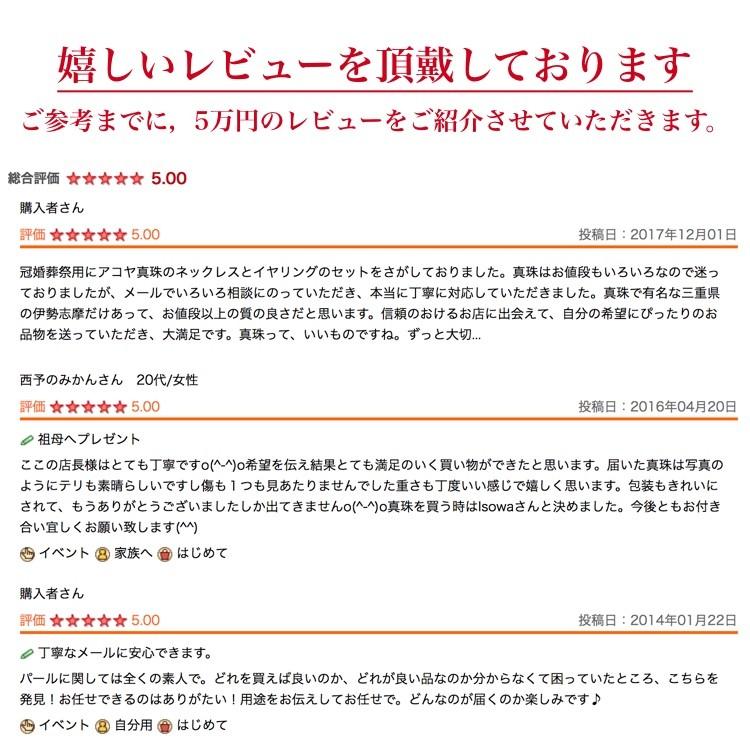 店長にお任せ！ご予算10万円のアコヤ真珠ネックレス : Isowa Pearl