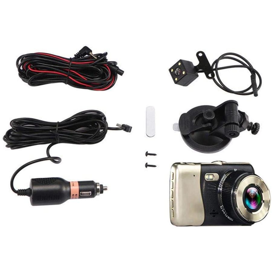 最大82％オフ！最大82％オフ！送料690円 ドライブレコーダー 4インチ