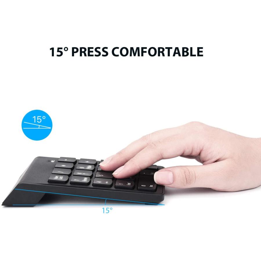 送料0円 テンキー ワイヤレス レシーバー付き テンキーボード 18キー Usb 2 4ghz 薄型 t44t54rrrweewdd Isozaki Store 通販 Yahoo ショッピング