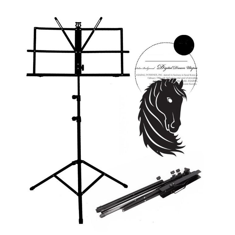 譜面台 伸縮自在 折りたたみ式 　軽量 楽譜スタンド スチール製　高さ調節可能 譜面台 ソフトケース付 持ち運び｜isozaki-store｜03