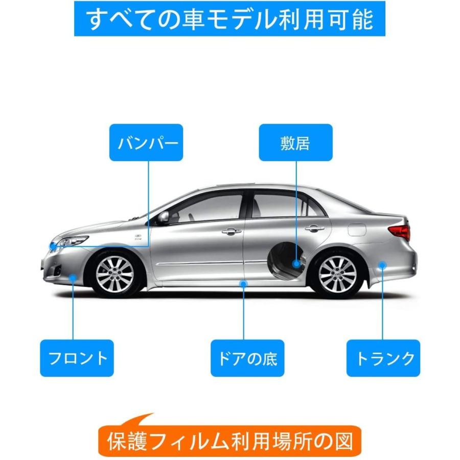 車 ドア 傷防止 テープ ステップガード 分厚いタイプ Ih調理器 フィルム 5m 5cm 保護テープ クリア 透明 隙間 フチ汚れ防止テープ サイドステップ 57u76h55t5t5tgg Isozaki Store 通販 Yahoo ショッピング
