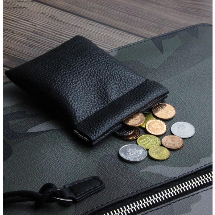 財布・ケース・小物入れ Taka@ 小銭入れ メンズ コインケース ミニ財布 がま口 革 PU バネロ式